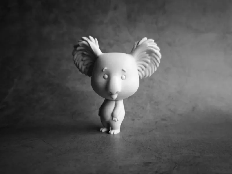 Cute charming koala desktop ornaments figurines