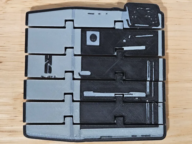 Flexi articulated Bambulab X1C 3d printer