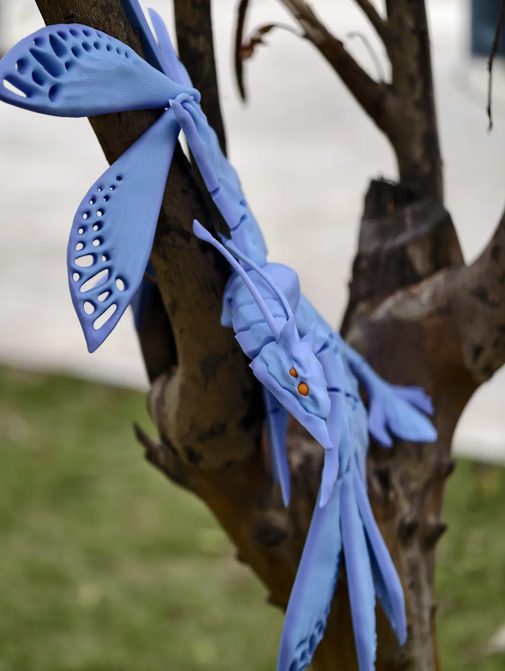 Özel Tasarım Avatar Banshee Dekoratif Biblo Koleksiyonluk Süs