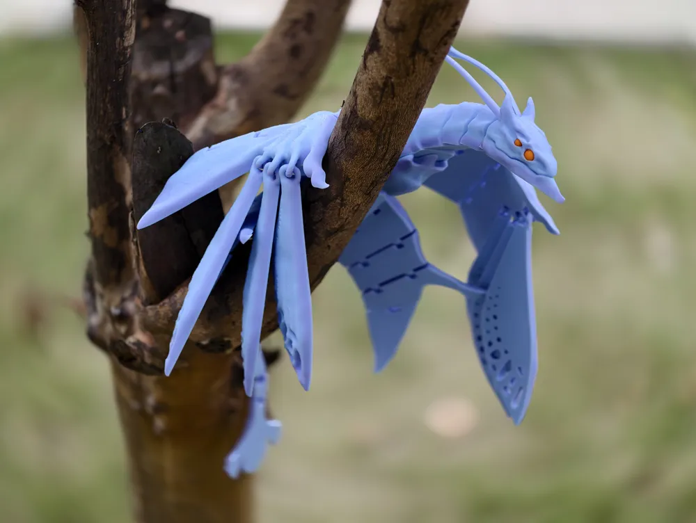 Özel Tasarım Avatar Banshee Dekoratif Biblo Koleksiyonluk Süs