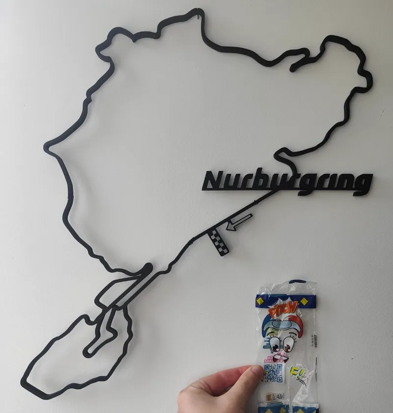 nurburgring 2D art 70cm