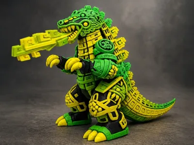 Aztec Godzilla