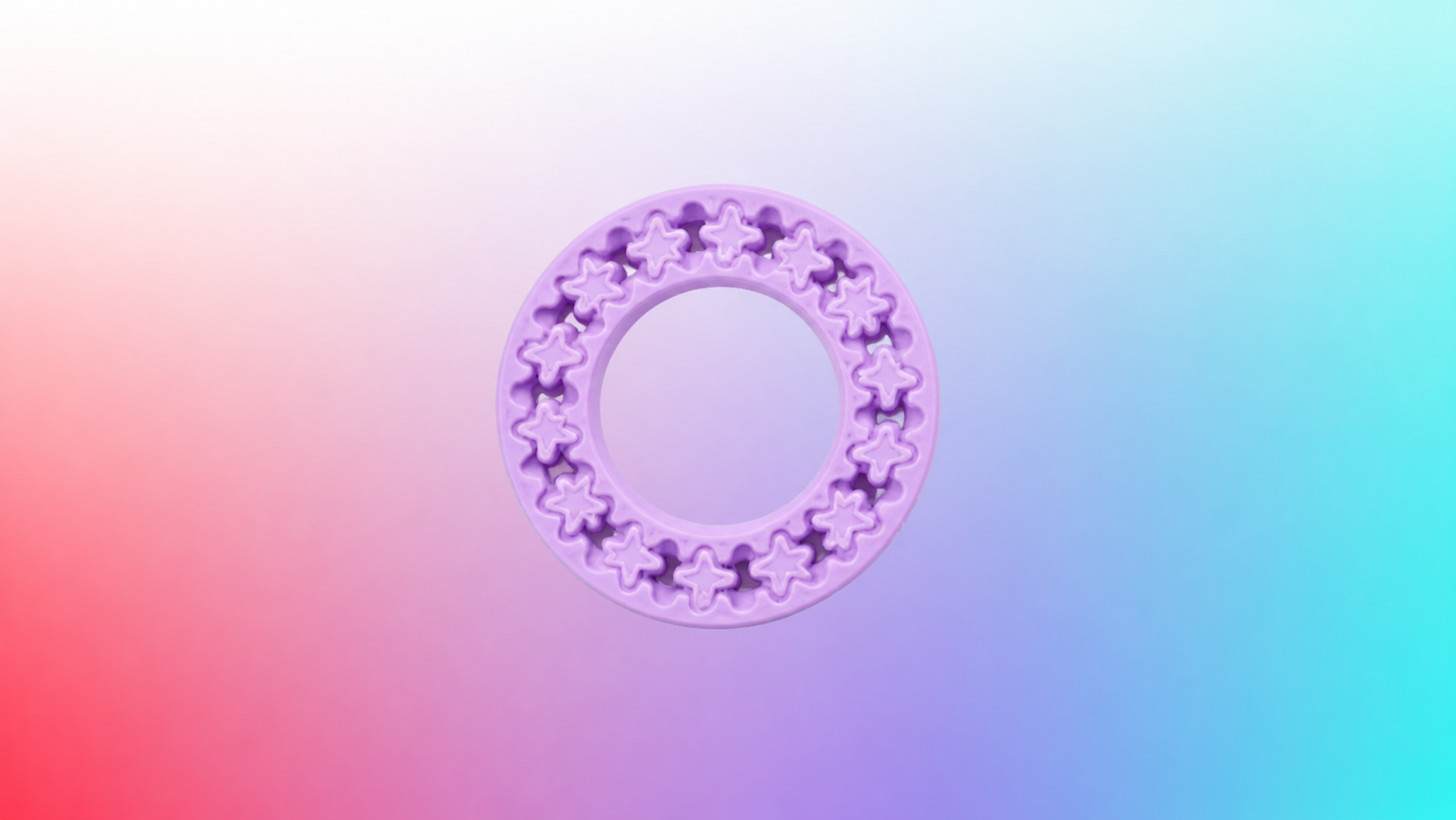 Miniatura 8 do modelo 3D fidget gear ring