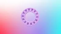 200% size planitary ring fidget