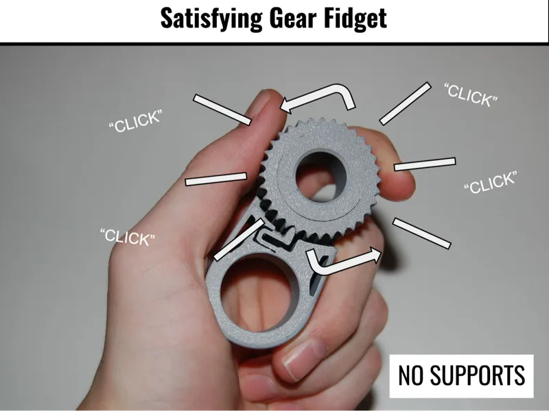 Fidget Gear Clicky