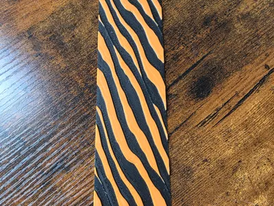 Tiger Stripe Bookmark simple