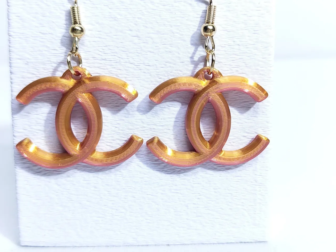 Inspired by Chanel style earrings jewelry view 4