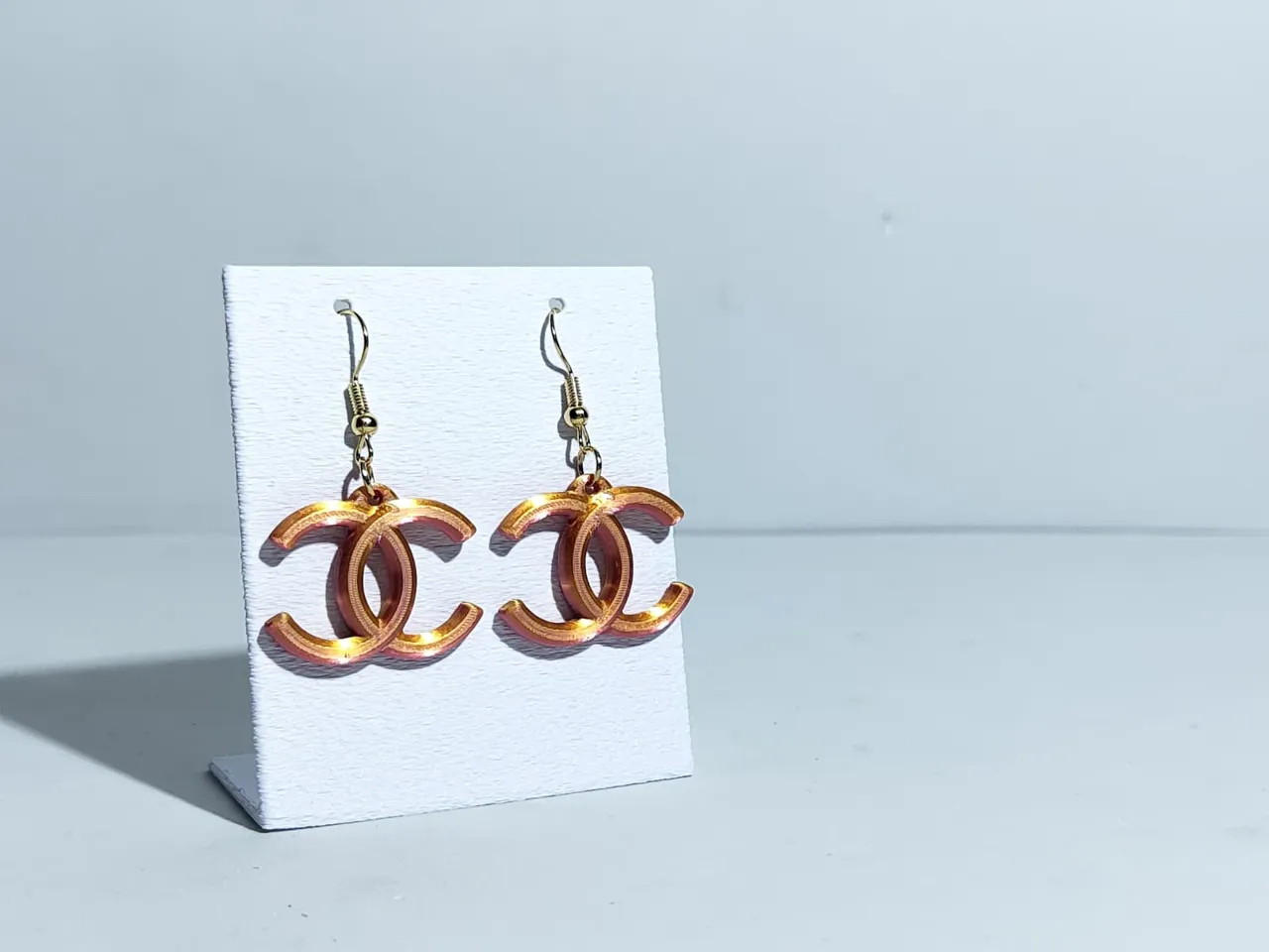 Inspired by Chanel style earrings jewelry view 2