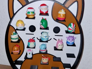 Squishmallow Figurenregal Adventskalender