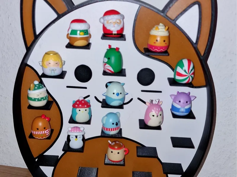 Squishmallow Figurenregal Adventskalender
