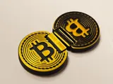 Играчка Fidget Bitcoin coin