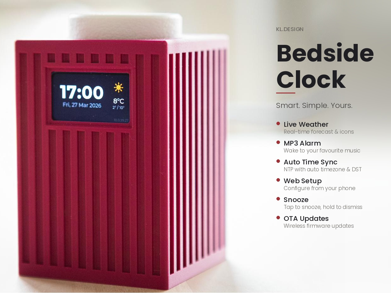 Smart Bedside Clock