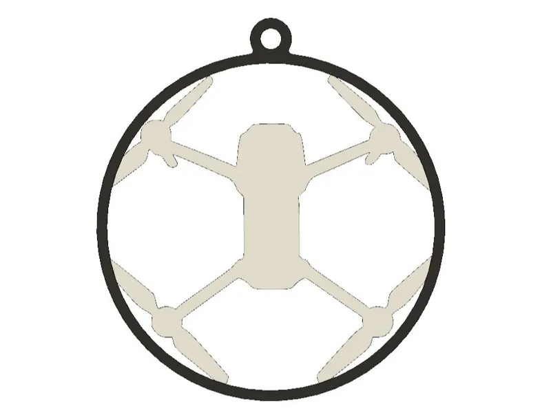 keychain drone