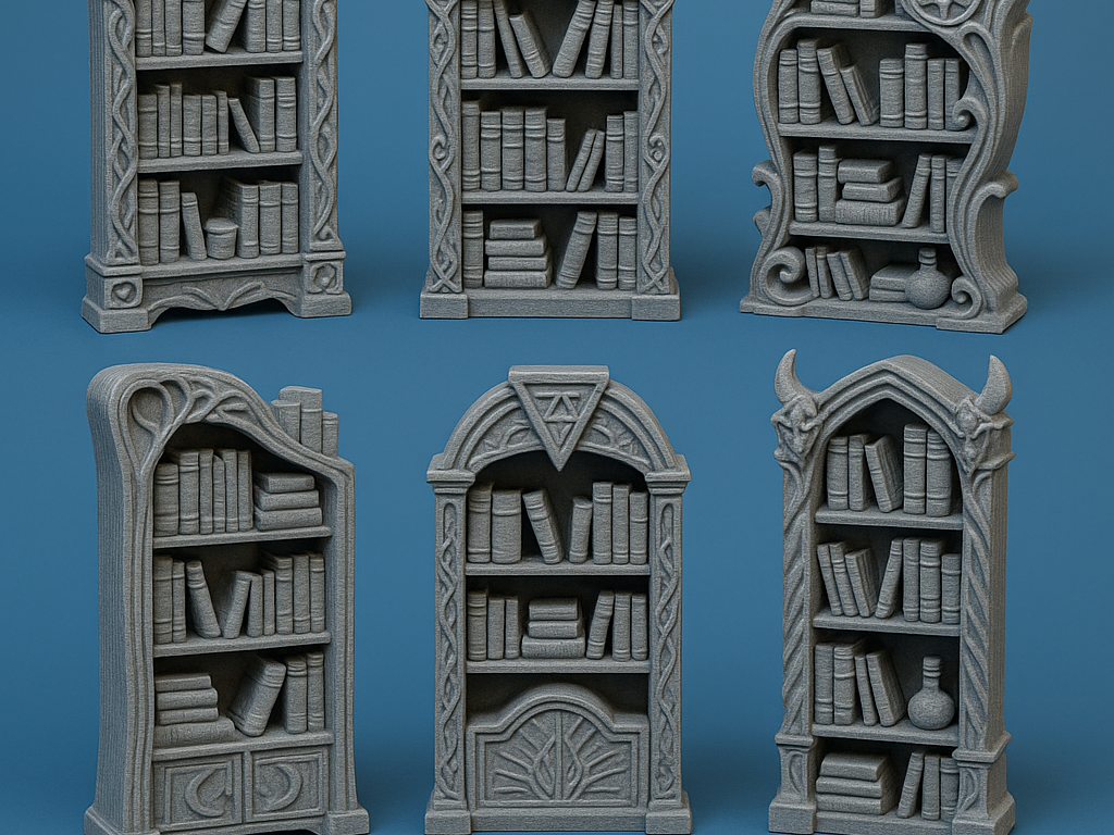 Fantasy Bookshelves Pack
