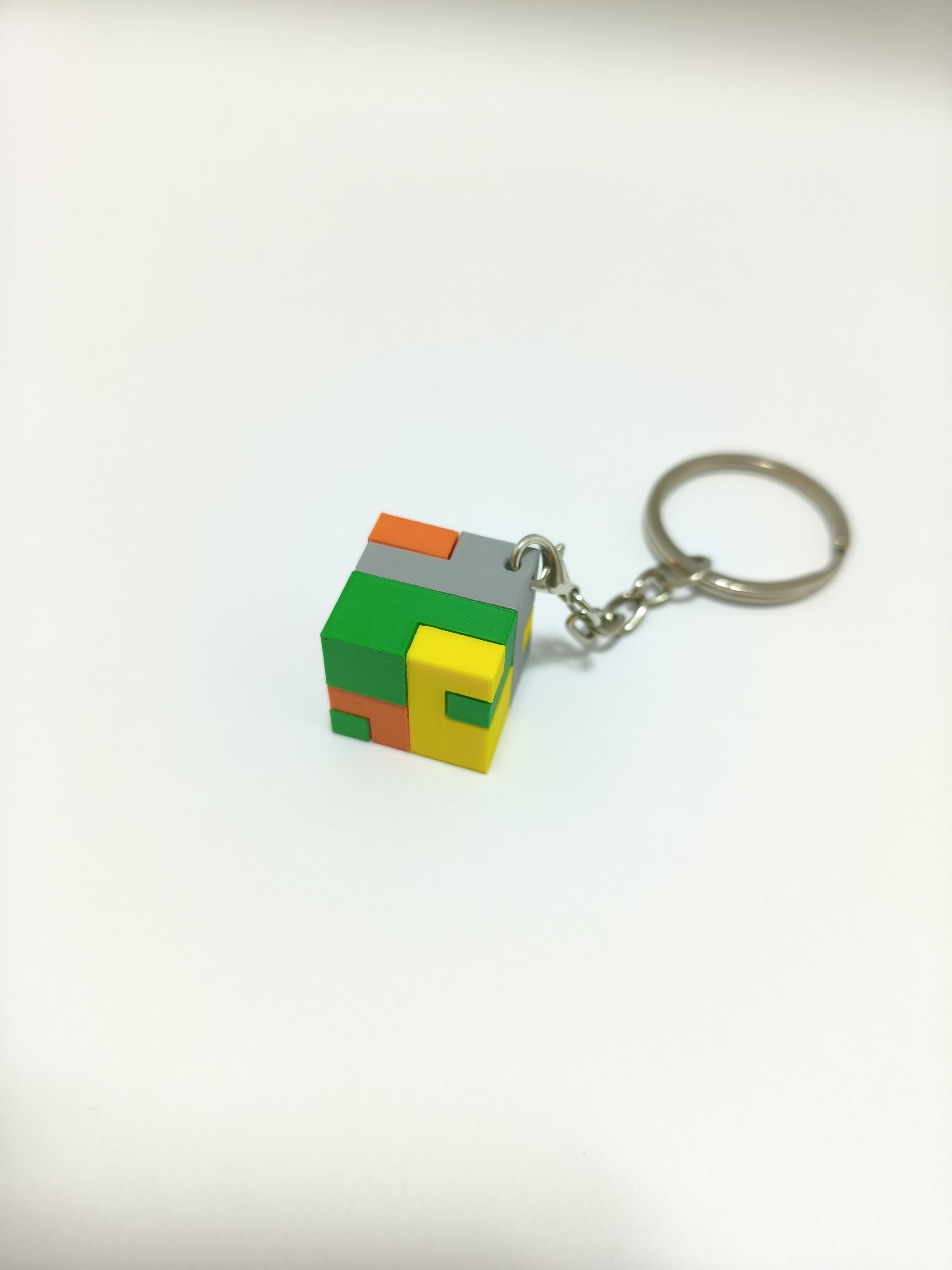 Miniatura 3 do modelo 3D 滑道魔方-4滑块鲁班锁
