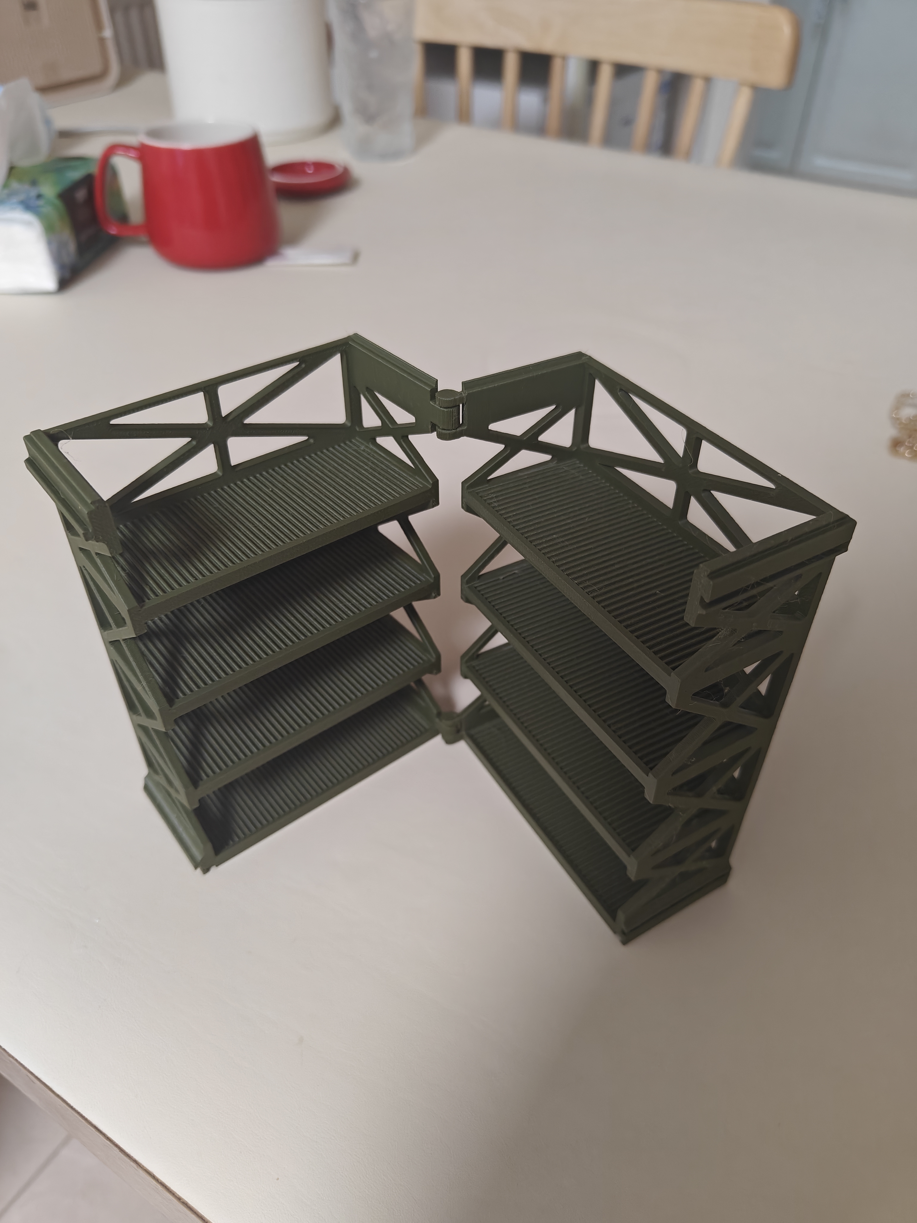 Miniatura 2 do modelo 3D 可拼接、可折叠停车场/立体车库