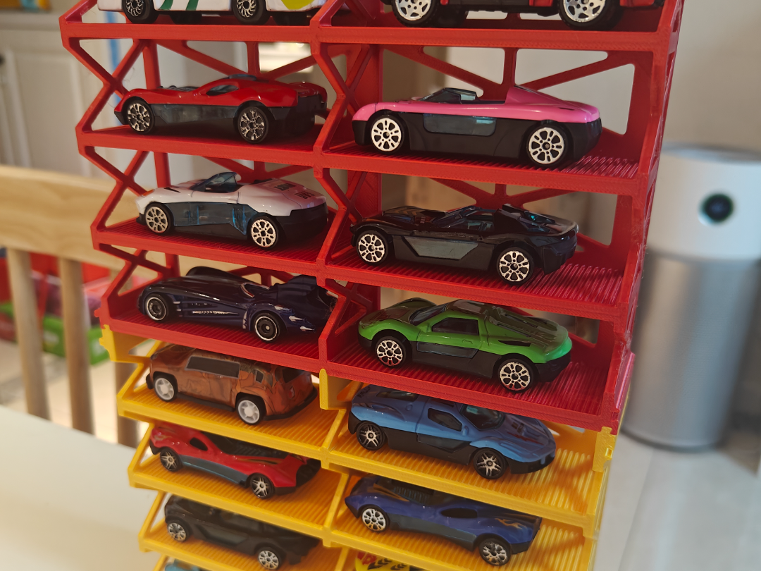 Miniatura 1 do modelo 3D 可拼接、可折叠停车场/立体车库