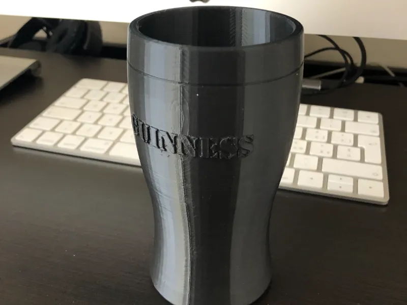 Guinness pint pen holder