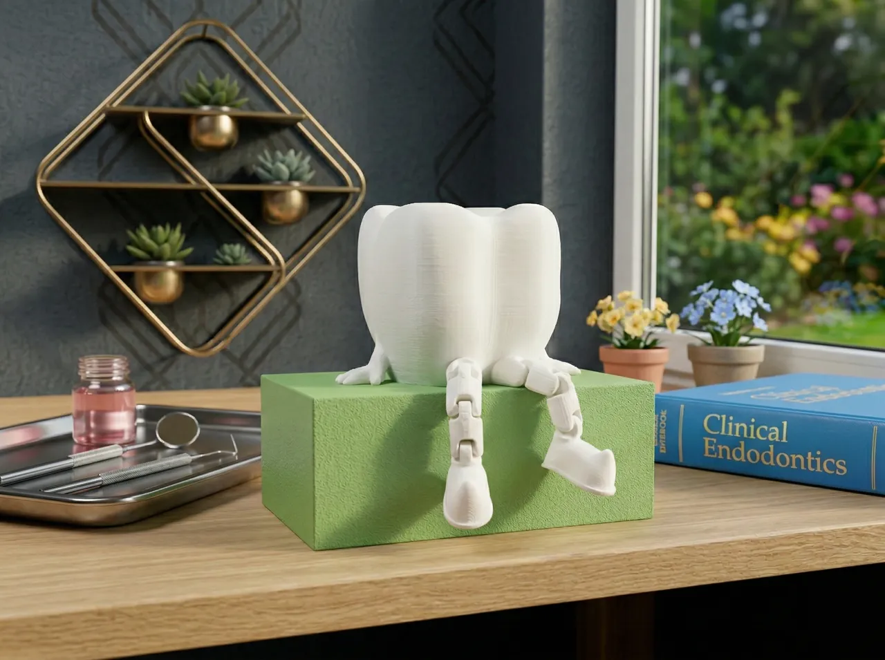 Articulated Tooth (Molar) Flexi Buddy Dentist Gift view 3