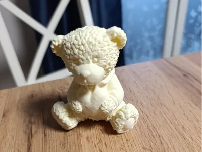 a teddy bear with a heart