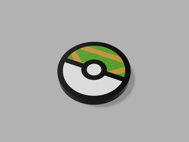 Pokemon Nest Ball Coin TCG Token Marker Pokeball