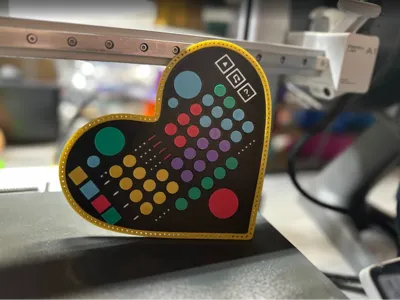 Honey Lemon Cosplay Purse Keyboard Detail