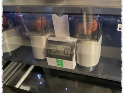 Hygrometer Stand (rectangle style) for AMS