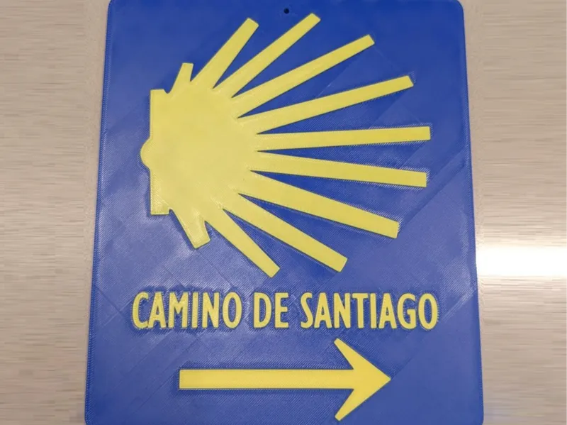Camino Trail Sign Marker