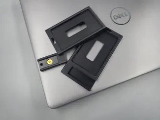 Karten- & Yubikey-Halter Set (USB-A)
