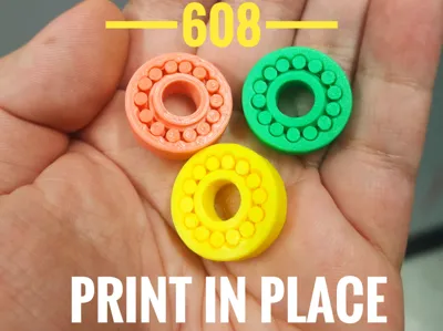 Citrus 608 bearing- Print In Place
