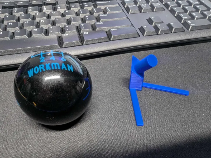 Round Shift Knob Display Stand M12 Thread