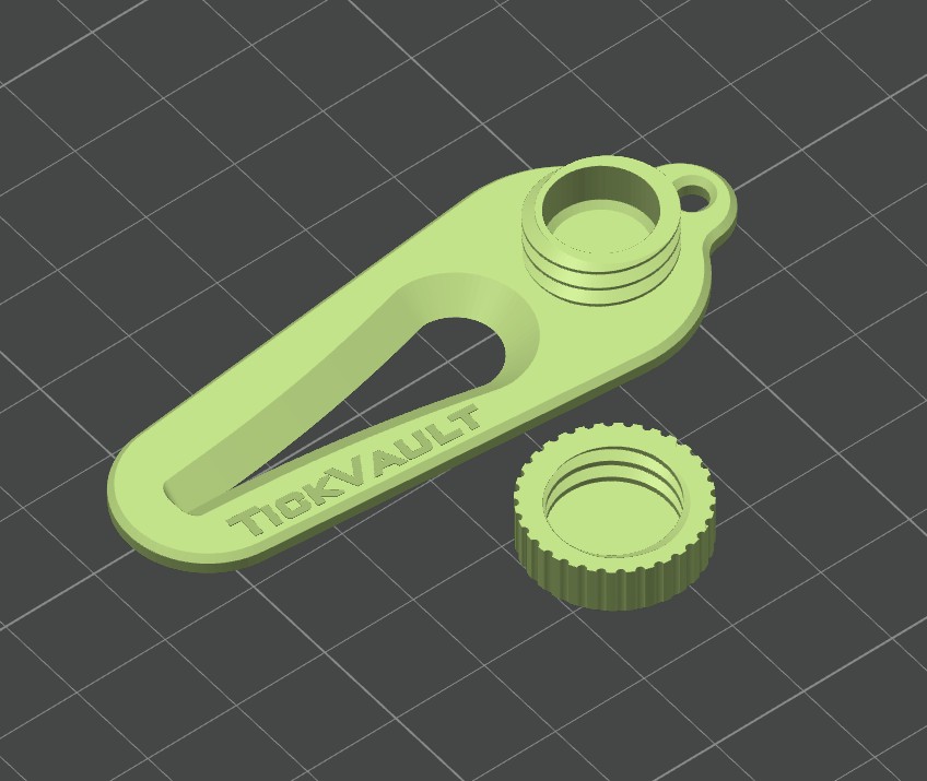 Miniatura 2 do modelo 3D TickVault