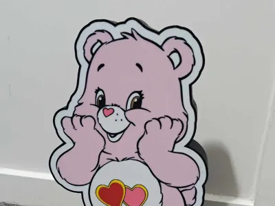 Pink carebear 