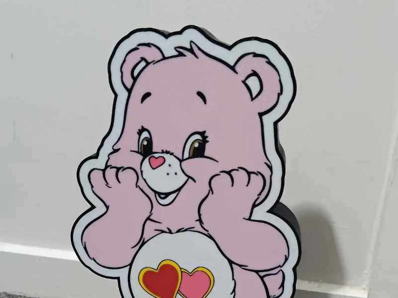 Pink carebear