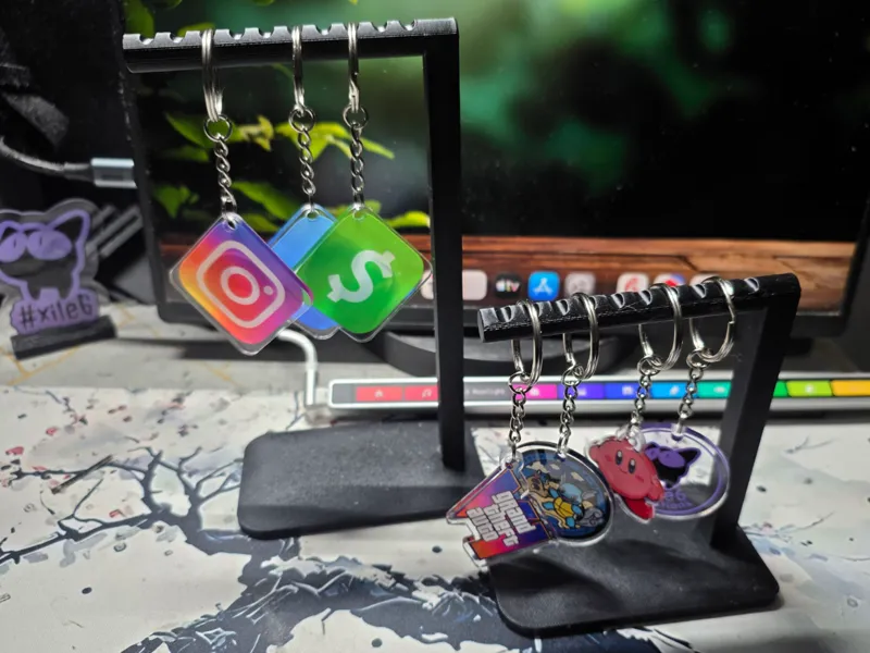 Keychain Display Holder
