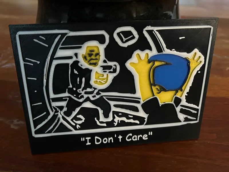 Simpsons Fugitive Milhouse - I Don't Care