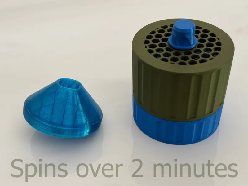 Spinner For The Toroidal Launcher