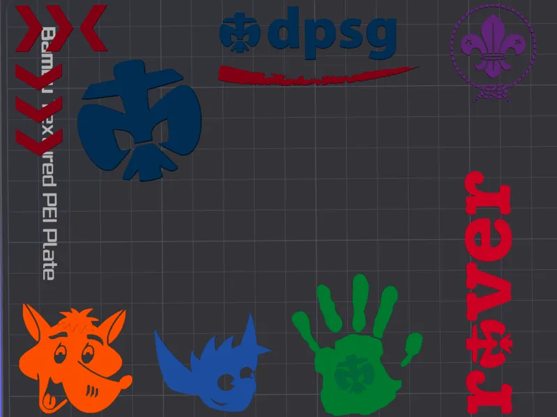 DPSG 3D Modelle für eigene Projekte