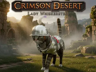 Crimson Desert Lady Whiskersteel PET CAT