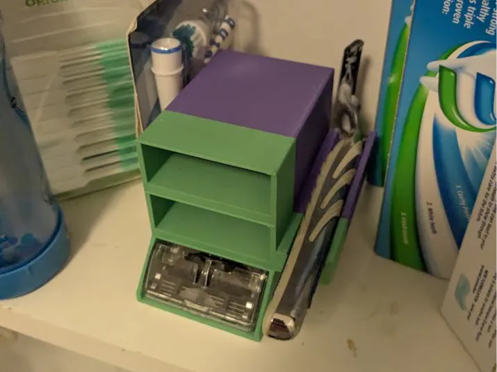 Gillette Mach 3 Razer Holder with Handle Holder