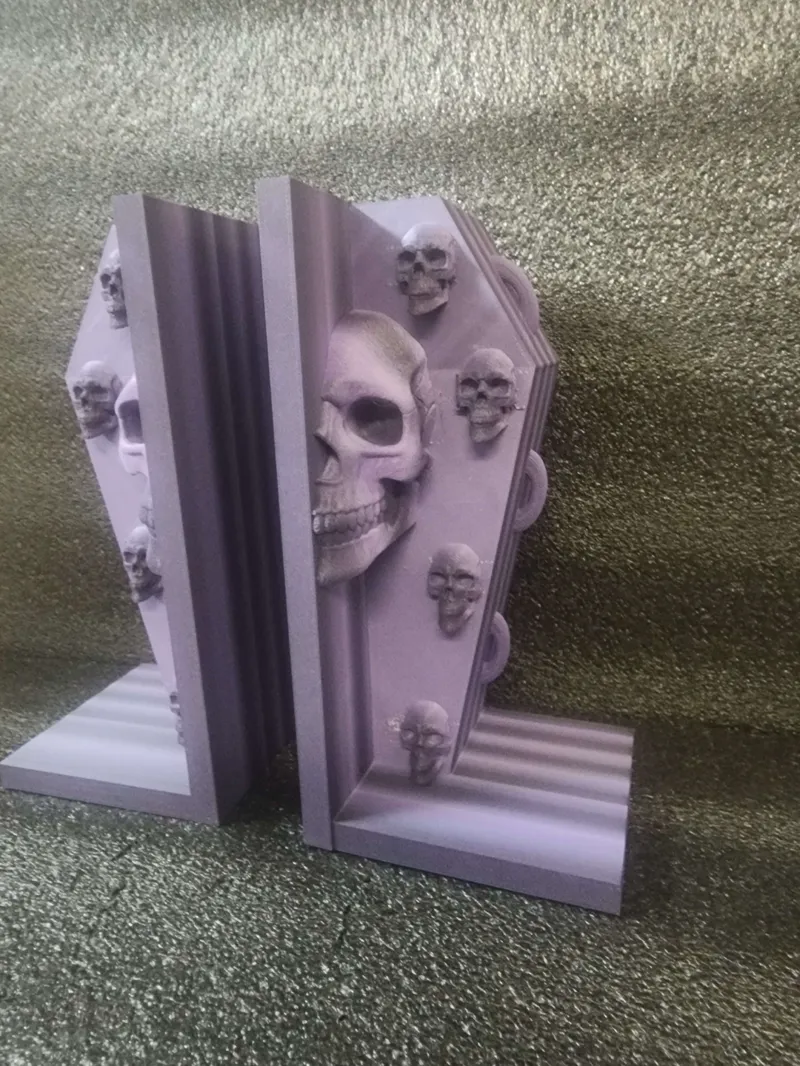 coffin bookends