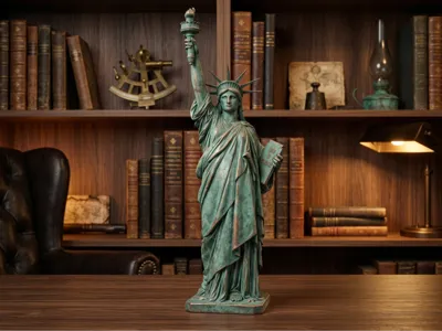 Statue of Liberty in high resolution 315mm height