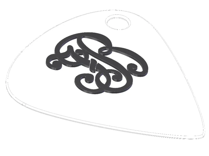 guitar plectron plec2_jb_multicolor_logoassy