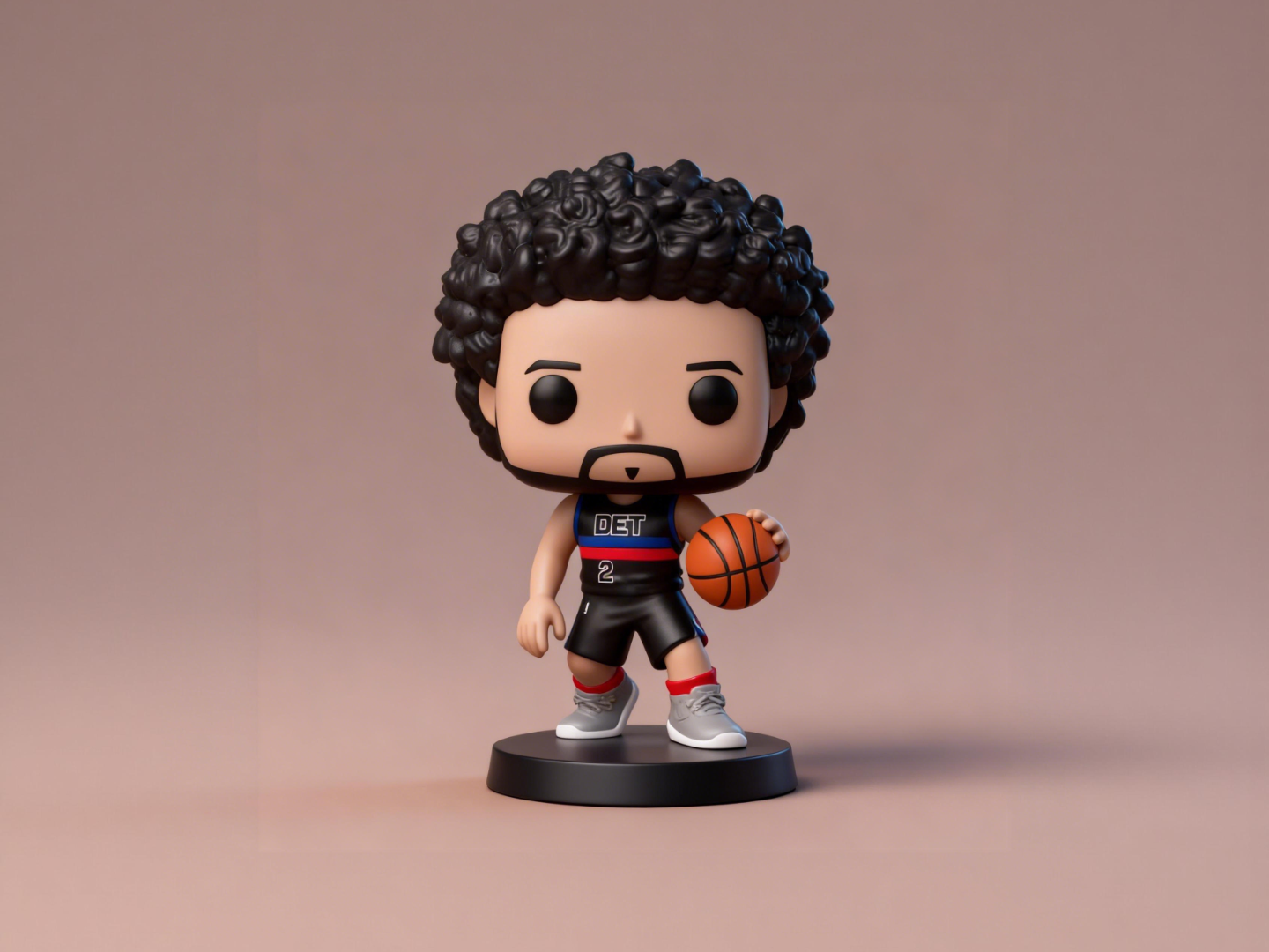 凯德坎宁安-NBA美国职业篮球系列-Funko丰高POP涂色玩具