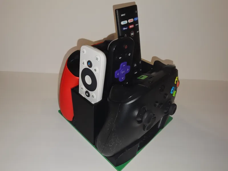 TV Remote and 2 Xbox Controller Holder