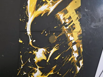 Shocking Pikachu Hueforge