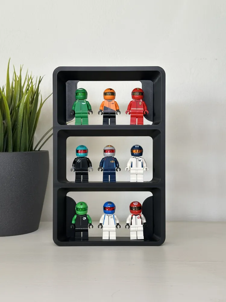 Modular BRICK Minifigures Display - Free 3D Print Model - MakerWorld