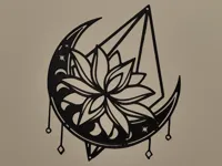 Attrape-rêves fleur de lotus — photo 1
