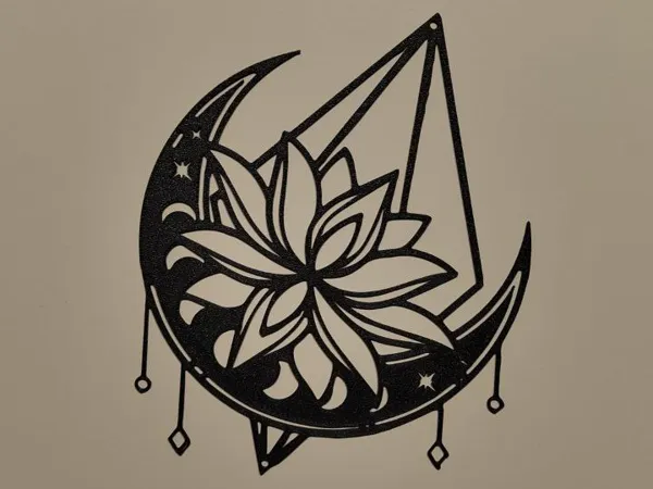 Attrape-rêves fleur de lotus