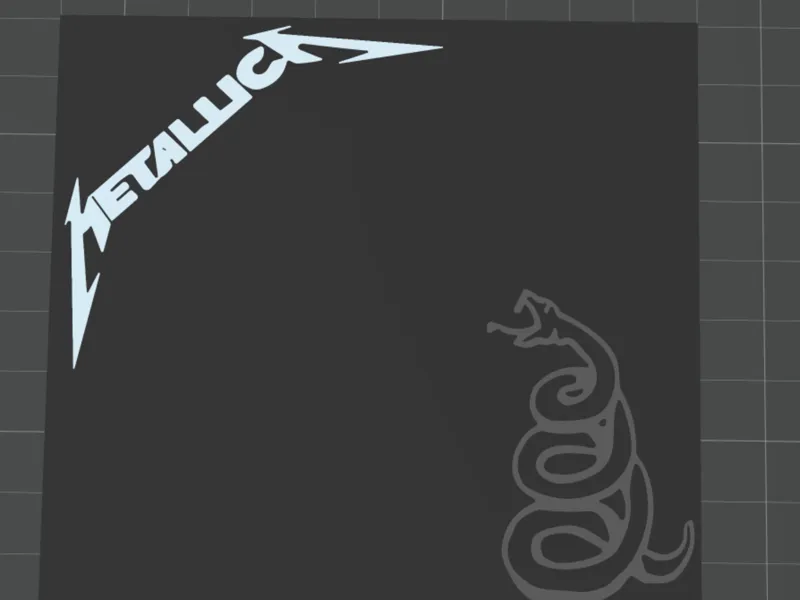 Metallica album cover 